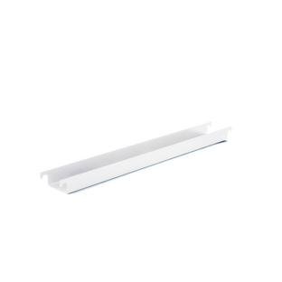 Cable Trough for Eiermann Table Frames, For table frame 100 cm (Eiermann 2), White