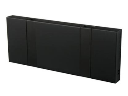 Knax, 2 hooks, Black, MDF soft black lacquered