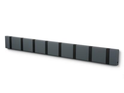 Details LoCa Knax Knax, 8 hooks, Black, MDF anthracite lacquered