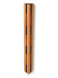 Knax Wall Stand, Black, Cherry clear varnished