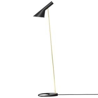 Details Louis Poulsen AJ Standing Lamp AJ Standing Lamp, Black/Brass
