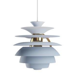 Details Louis Poulsen PH Snowball PH Snowball, Dusty blue / Brass