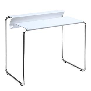 PS07 Secretary, Signal white (RAL 9003), Without desk pad, chromed