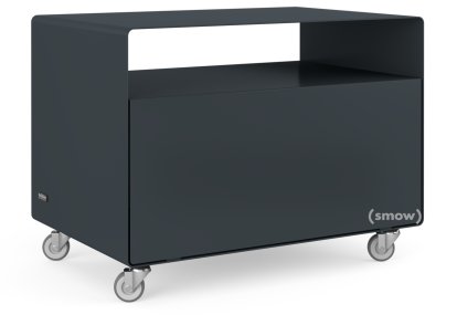 Trolley R 107, Self-coloured, Anthrazite grey (RAL 7016), Industrial castors