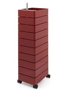 360° Container, 1270 mm (10 shelves), Bordeaux