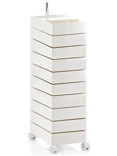 360° Container, 1270 mm (10 shelves), White
