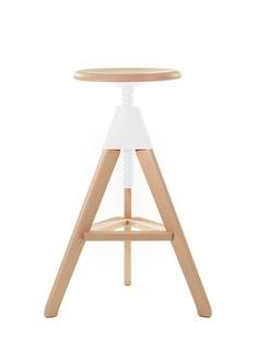 Tom & Jerry - The Wild Bunch, Tom - h 70-86 cm, Natural beech - white