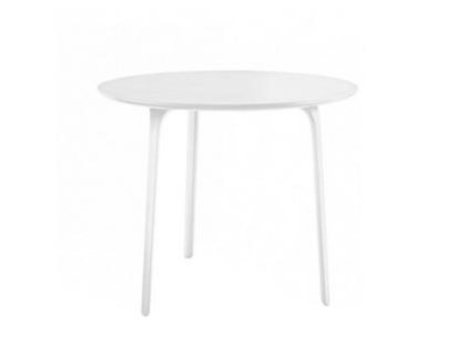 First Table, Ø 80 cm, White