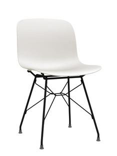 Troy, White, Black lacquered