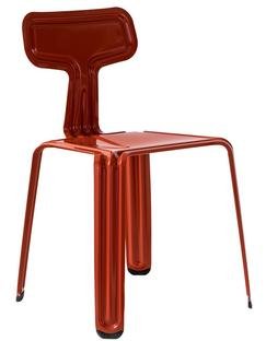 Pressed Chair, True Red glossy