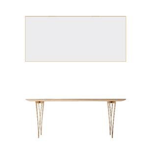 Spanoto, FU (plywood, birch) laminate white silk mat, 190 cm
