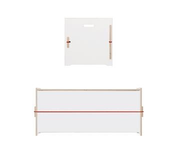 Trude, Large Trude (H 45 x W 105 x D 45 cm), FU (plywood, birch) white