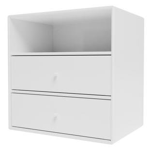 Montana Mini, Module with 2 drawers, New White