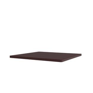 Panton Wire Inlay Shelf, Cube C (W 33 x D 34,8 cm), MDF Black Red