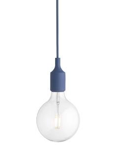 E27 Pendant Lamp, Pale blue