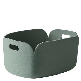 Restore Storage Basket, Dusty green