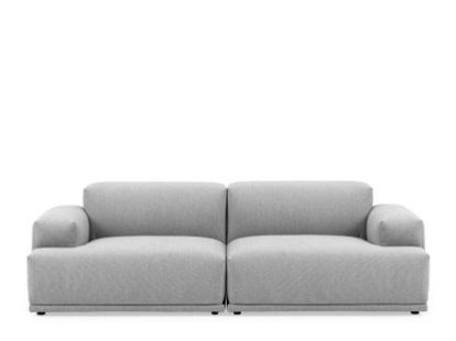 Connect Sofa, 2 Seater, Fabric Steelcut Trio grey