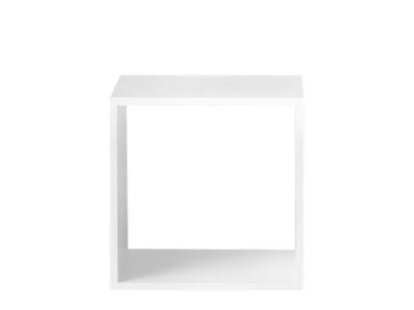 Stacked Storage System, M (43,6 x 43,6 x 35 cm), Open, White