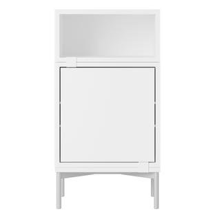 Stacked Bedside 2, White