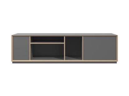Vertiko Wide, Version 2, CPL anthracite, With base