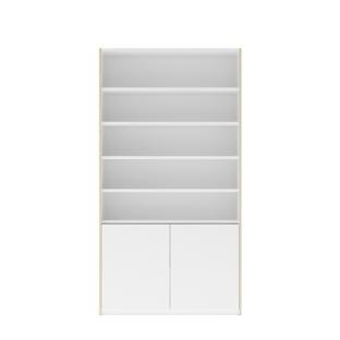 Modular Plus Shelving System, 360 mm, open front, with doors, Base element
