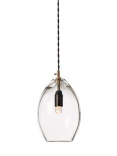 Unika Pendant Lamp, Large (H 20 x Ø 14 cm), Transparent