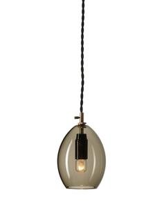 Unika Pendant Lamp, Small (H 13,6 x Ø 10,5 cm), Grey
