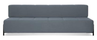 Daybe Sofa Bed, Without armrest, Brusvik 94 - grey blue