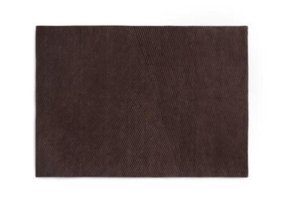 Row Rug, L 240 x W 170 cm, Dark brown