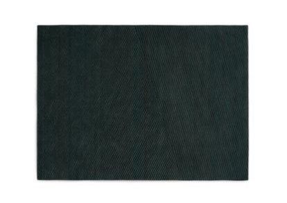 Row Rug, L 240 x W 170 cm, Dark green
