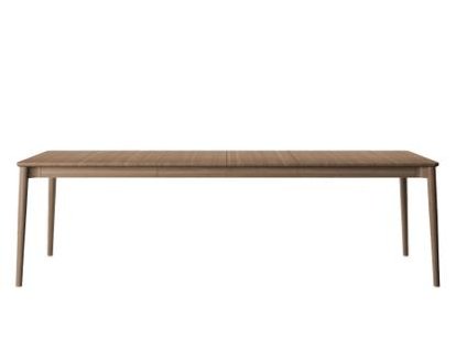 Expand Dining Table, Smoked oak, With 2 extension plates (+100 cm)