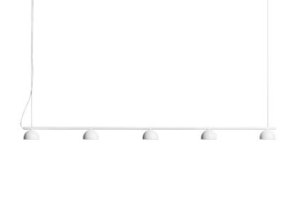 Blush Rail Pendant, 5 Shades, White