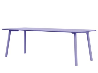 Meyer Color Dining Table, 220 x 92 cm, Lilac ash