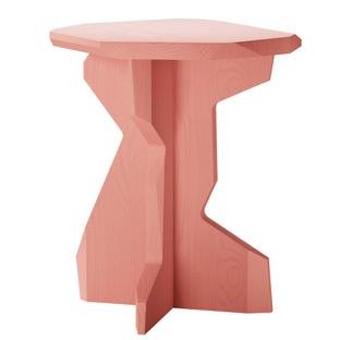Fels Stool, Ash soft pink