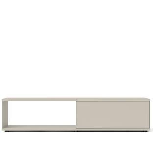 Flow Q Lowboard, 200 cm, 46,1 cm (flap), Silk