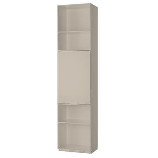 Nex Pur Shelf with door, Width 50 cm, Door upside, Silk