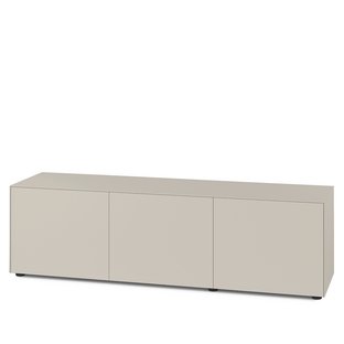 Nex Pur Box 2.0 with Doors, 48 cm, H 50 cm x B 180 cm (three dors), Silk