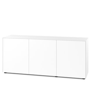 Nex Pur Box 2.0 with Doors, 48 cm, H 75 cm x B 180 cm (three dors), White
