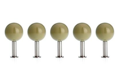 Dots Wall Hooks Set of 5, Safari