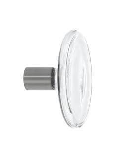 Bulb Wall Hooks, Medium: Ø 12 cm, Clear