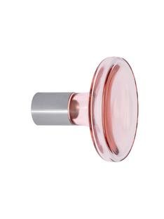 Bulb Wall Hooks, Small: Ø 9 cm, Rose quartz