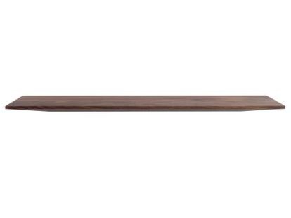 Cut Shelf, W 60 x D 16,5 cm, Oiled walnut