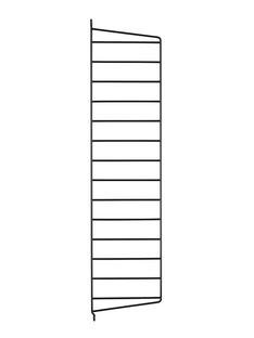 String System Wall Panel, Single, 75 x 20 cm, Black