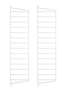 String System Wall Panel, Set of 2, 75 x 20 cm, White
