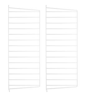 String System Wall Panel, Set of 2, 75 x 30 cm, White