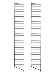 String System Floor Panel, Set of 2, 200 x 30 cm, Brown