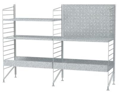 Details String Furniture String Outdoor Free Standing Shelf String Outdoor Free Standing Shelf