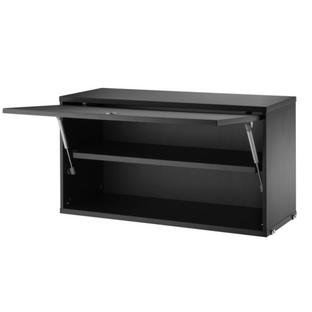 Details String Furniture String System Cabinet With Flip Door String System Cabinet With Flip Door, W 78 cm / Black stained ash