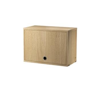 Details String Furniture String System Cabinet With Flip Door String System Cabinet With Flip Door, W 58 cm / Oak