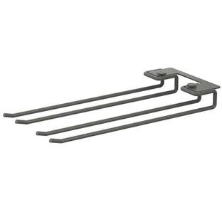 String System Hanger Rack, W 13,5 x H 3 x D 30 cm, Dark grey
